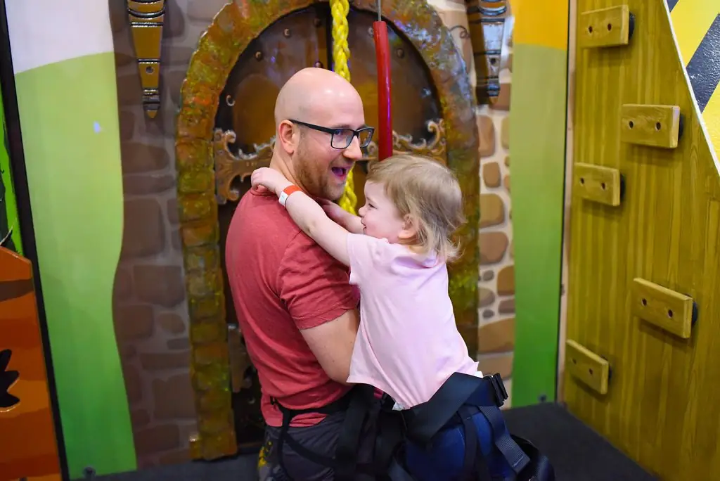 Indoor climbing and family adventure at UP! near South Riding, VA