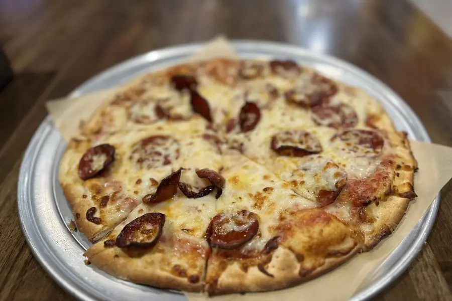 New York Style Pizzas at the EatUP! Cafe