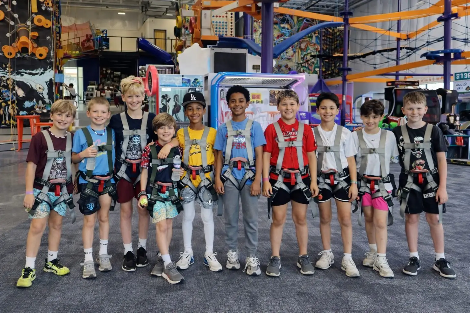 Indoor climbing and family adventure at UP! near Dulles, VA
