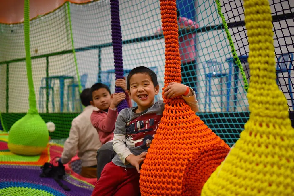 Indoor climbing and family adventure at UP! near Countryside, VA