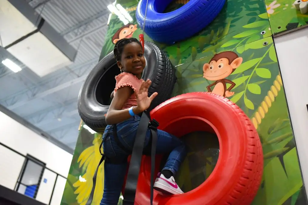 Indoor climbing and family adventure at UP! near Broadlands, VA